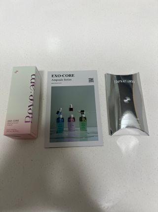나우 [리브엠] 123억개 엑소좀으로 채운 눈부신 광채, 엑소코어 화이트닝 텐션 앰플 — 4.5점을 준 리뷰어가 2023년 10월 올린 사용 사진