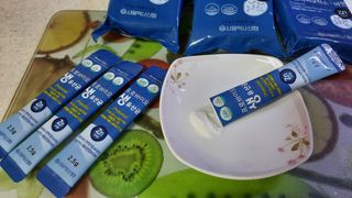 서울약사신협_프로바이오 생유산균 2.5g 160포 — 5점을 준 리뷰어가 2021년 7월 올린 사용 사진