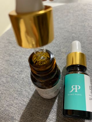 랑팡 EGF+FGF 10ppm 리포좀 앰플 원액 10ml — 3.5점을 준 리뷰어가 2021년 12월 올린 사용 사진