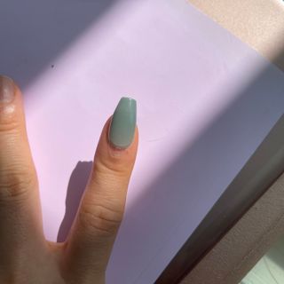 데싱디바 매직프레스 가을매니 코핀 5종 중 택1 — 5점을 준 리뷰어가 2021년 10월 올린 사용 사진