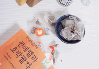 FREE [푸딜라이트] 씬데렐라 호박팥차 하루 한 잔으로 가볍게, 구수한 풍미 가득 호박차 — 4.5점을 준 리뷰어가 2023년 10월 올린 사용 사진
