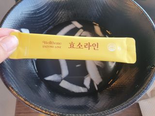 목 넘김이 편한 곡물발효효소 웰테므 효소라인 — 5점을 준 리뷰어가 2023년 2월 올린 사용 사진