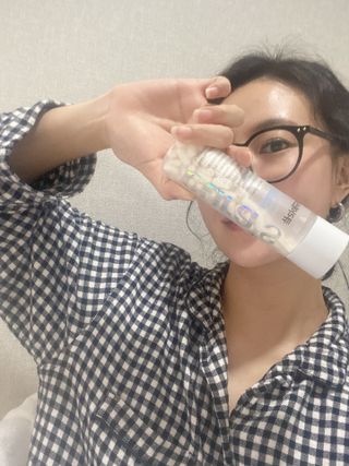 [큐라에스] 뮤신콜라겐 더마3 76.8(1개월분) — 5점을 준 리뷰어가 2023년 12월 올린 사용 사진