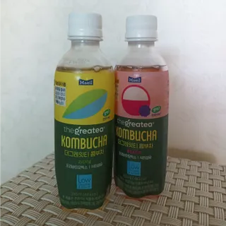 더그레잇티 콤부차 [매일유업] 더그레잇티 44kcal 콤부차 300ml *12개입 (오리지널 6개+베리리치 6개) — 4점을 준 리뷰어가 2023년 8월 올린 사용 사진