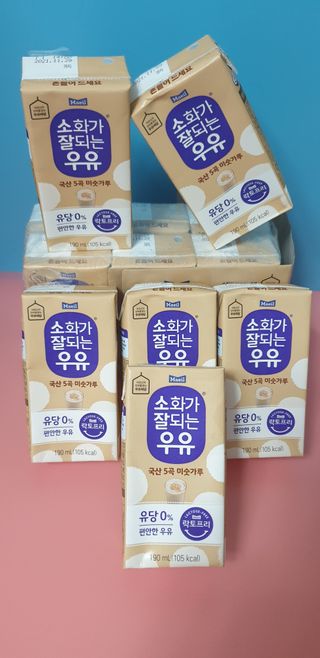 소화가 잘되는 우유 국산 5곡 미숫가루 — 5점을 준 리뷰어가 2021년 9월 올린 사용 사진