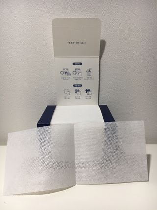 [올가드] 이염방지 세탁시트(100매입) 1BOX — 5점을 준 리뷰어가 2023년 2월 올린 사용 사진