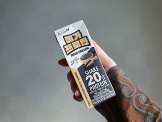 바디랩 프로틴음료 단백질쉐이크 메가프로틴 — 5점을 준 리뷰어가 2022년 4월 올린 사용 사진