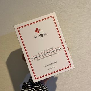 닥터마시멜로 마블러스 멀티 클리닉 마스크 — 5점을 준 리뷰어가 2021년 2월 올린 사용 사진
