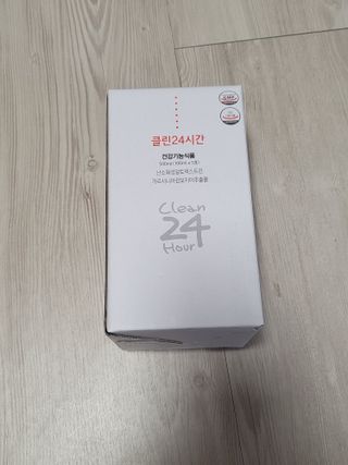클린24시간 1BOX(5포) + 전용보틀(500ml) — 4점을 준 리뷰어가 2022년 11월 올린 사용 사진