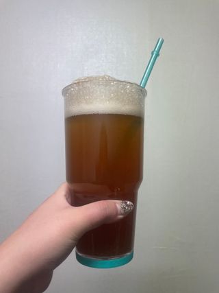 더그레잇티 콤부차 [매일유업] 더그레잇티 44kcal 콤부차 300ml *12개입 (오리지널 6개+베리리치 6개) — 5점을 준 리뷰어가 2023년 7월 올린 사용 사진