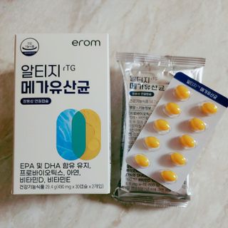 [이롬] 알티지 메가유산균 1 개월분 (490mgx30캡슐x2개입) — 5점을 준 리뷰어가 2022년 6월 올린 사용 사진