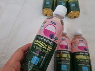 더그레잇티 콤부차 [매일유업] 더그레잇티 44kcal 콤부차 300ml *12개입 (오리지널 6개+베리리치 6개) — 5점을 준 리뷰어가 2023년 8월 올린 사용 사진