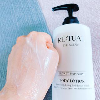레츄얼 더 센트 바디로션 시크릿 파라다이스(500ml) — 5점을 준 리뷰어가 2022년 6월 올린 사용 사진
