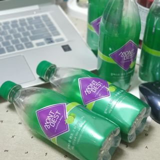 몽베스트 Montbest with Sparkling water Lime20병 — 5점을 준 리뷰어가 2021년 10월 올린 사용 사진