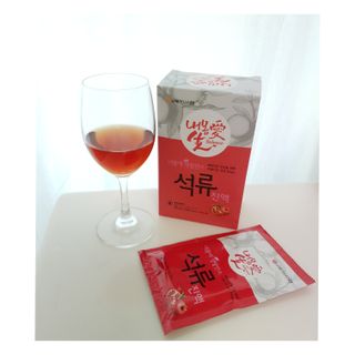 서울약사신협_내몸애생발란스석류_70ml x 30포 — 5점을 준 리뷰어가 2021년 4월 올린 사용 사진