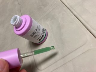 닥터펩티 펩텔라 시카웃 앰플 — 5점을 준 리뷰어가 2021년 1월 올린 사용 사진