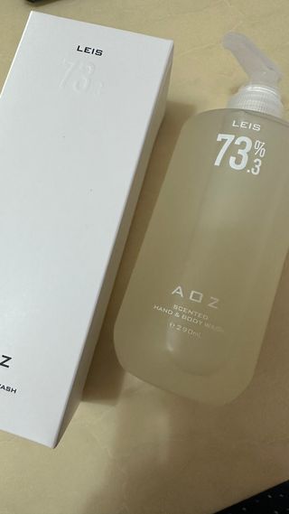 에일리언오더즈 센티드 핸드 앤 바디 워시 290ml (3종 택1) — 4.5점을 준 리뷰어가 2023년 8월 올린 사용 사진