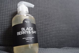 빅그린 니치 퍼퓸 바이옴바디워시 500ml(상탈, 블랙베리&베이, 블랑쉐 3종 중 택1) — 4.5점을 준 리뷰어가 2022년 12월 올린 사용 사진