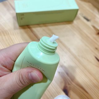 스킨큐어 산다화 울트라 젠틀 약산성 세안제 — 5점을 준 리뷰어가 2023년 3월 올린 사용 사진