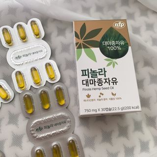 nfp 피놀라 대마종자유 — 5점을 준 리뷰어가 2021년 8월 올린 사용 사진