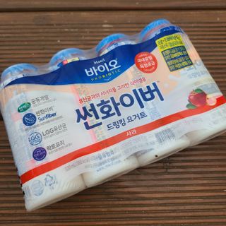 LIVE 매일바이오 썬화이버 드링킹 요거트 — 5점을 준 리뷰어가 2022년 8월 올린 사용 사진