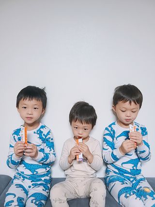 베거스코리아 [콜리케어] 키즈 홍삼콜리 딸기맛 14포 — 5점을 준 리뷰어가 2021년 11월 올린 사용 사진
