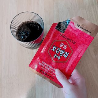 광동생활건강 [광동]진하고 깊은 풍미, 광동 보감쌍화진액 100mL * 18포 — 5점을 준 리뷰어가 2024년 6월 올린 사용 사진