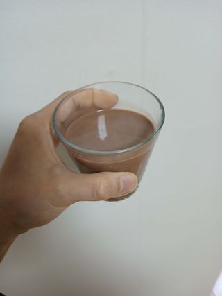 [구매평]덴마크 소화가 잘되는 우유로 만든 초코, 190ml, 24개 — 5점을 준 리뷰어가 2025년 2월 올린 사용 사진