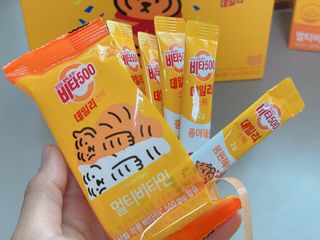 광동생활건강 [광동] 비타500데일리스틱  ★빼빼로데이★ 30포+70포+ 뚱랑이스티커+빼빼로+쇼핑백 — 5점을 준 리뷰어가 2022년 11월 올린 사용 사진