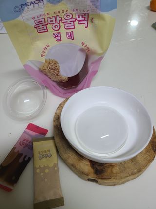 (주) 피치코리아 물방울떡젤리 X 2개입 — 5점을 준 리뷰어가 2022년 11월 올린 사용 사진