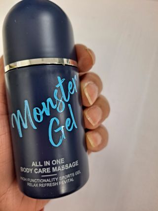 [바록스] 류현진 올인원 바디릴렉싱 몬스터겔 50ml — 5점을 준 리뷰어가 2021년 3월 올린 사용 사진