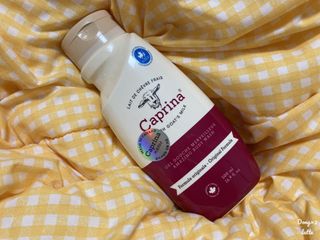 (구패키지)카프리나 프레쉬 산양밀크 어메이징 바디워시 500ml(오리지널향) — 4점을 준 리뷰어가 2023년 2월 올린 사용 사진