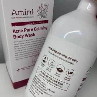 아미니 아크네 퓨어카밍 바디워시 500ml — 5점을 준 리뷰어가 2021년 7월 올린 사용 사진
