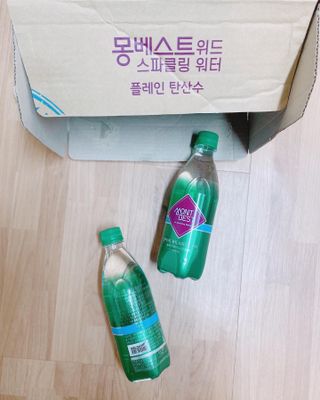 몽베스트 Montbest with Sparkling water Plain 20병 — 5점을 준 리뷰어가 2022년 10월 올린 사용 사진
