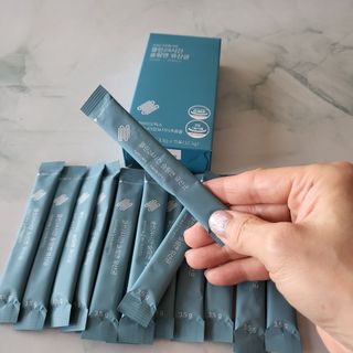 클린24시간 슬림앤유산균 1박스 (3.5g X 15포) — 5점을 준 리뷰어가 2023년 5월 올린 사용 사진