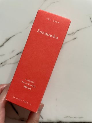 산다화 더블 이펙트 안티 링클 세럼 50ml — 5점을 준 리뷰어가 2021년 11월 올린 사용 사진