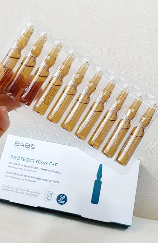 바베 BABE 바베 프로테오글리칸 F+F 앰플 솔루션 — 5점을 준 리뷰어가 2021년 1월 올린 사용 사진