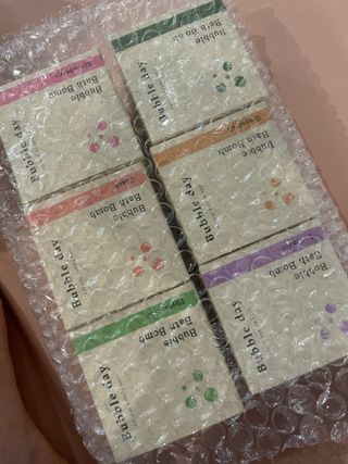 버블데이 배쓰밤 거품입욕제 버블바 6종 — 5점을 준 리뷰어가 2021년 8월 올린 사용 사진