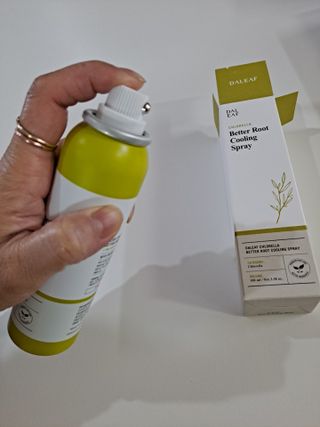 달리프 클로렐라 베러 루트 쿨링 스프레이 100ml — 5점을 준 리뷰어가 2021년 5월 올린 사용 사진