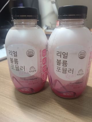 래디 리얼볼륨포뮬러 1박스(8개입) — 5점을 준 리뷰어가 2022년 3월 올린 사용 사진