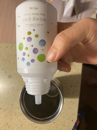 자연그램 매직버블클리너 250g — 5점을 준 리뷰어가 2021년 1월 올린 사용 사진