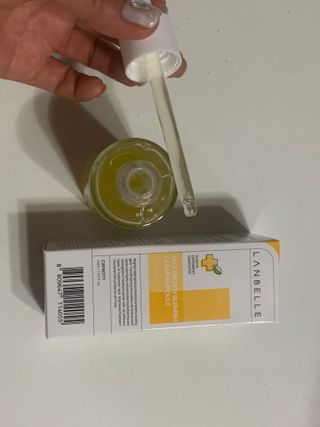 랑벨 비타 에너지 잡티 앰플 50ml 고농축 비타민, 저자극, 수분 촉촉, 미백 앰플 — 5점을 준 리뷰어가 2022년 4월 올린 사용 사진