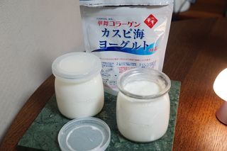 하나마이 [BEST 판매율 1위] 카스피해 유산균 종균_발효기가 필요없이 간편하게 만들어 먹는 요거트 생유산균 — 5점을 준 리뷰어가 2023년 3월 올린 사용 사진