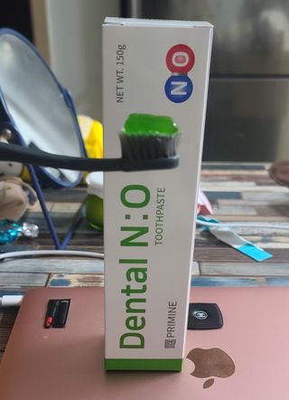 프리마인 유해균 뿐만 아니라 유익균까지 씻어내는 치약은 그만, 건강한 구강환경을 만드는 덴탈엔오 — 5점을 준 리뷰어가 2022년 10월 올린 사용 사진