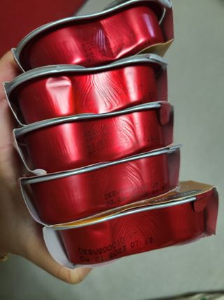 비타크래프트 조에시 하트캔 85g 강아지 습식캔 10캔 — 5점을 준 리뷰어가 2021년 7월 올린 사용 사진