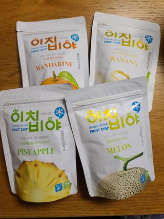 동결건조 과일칩 이치비야 4종 set — 4.5점을 준 리뷰어가 2021년 9월 올린 사용 사진