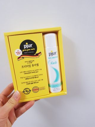 프리미엄 마사지젤 pjur 퓨어젤 — 5점을 준 리뷰어가 2021년 1월 올린 사용 사진
