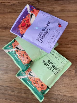 [푸딩팩토리] 요잇조잇 닭갈비 닭가슴살/김치 닭가슴살 곤약볶음밥 2종 (김치볶음밥 2개 닭갈비 볶음밥 1개) — 5점을 준 리뷰어가 2022년 8월 올린 사용 사진