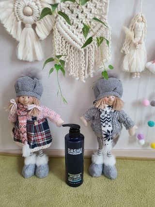 다슈코리아 다슈 데일리 단백질 한방 두피 골드 샴푸 500ml — 5점을 준 리뷰어가 2021년 1월 올린 사용 사진