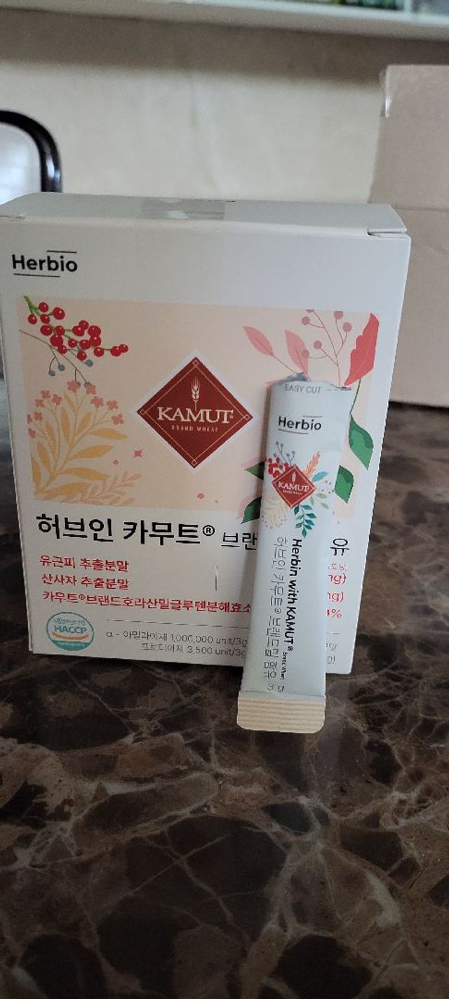허브이오 카무트 효소 리뷰 사진